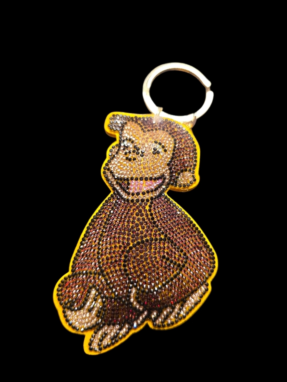 Curious George Rhinestone Keychain